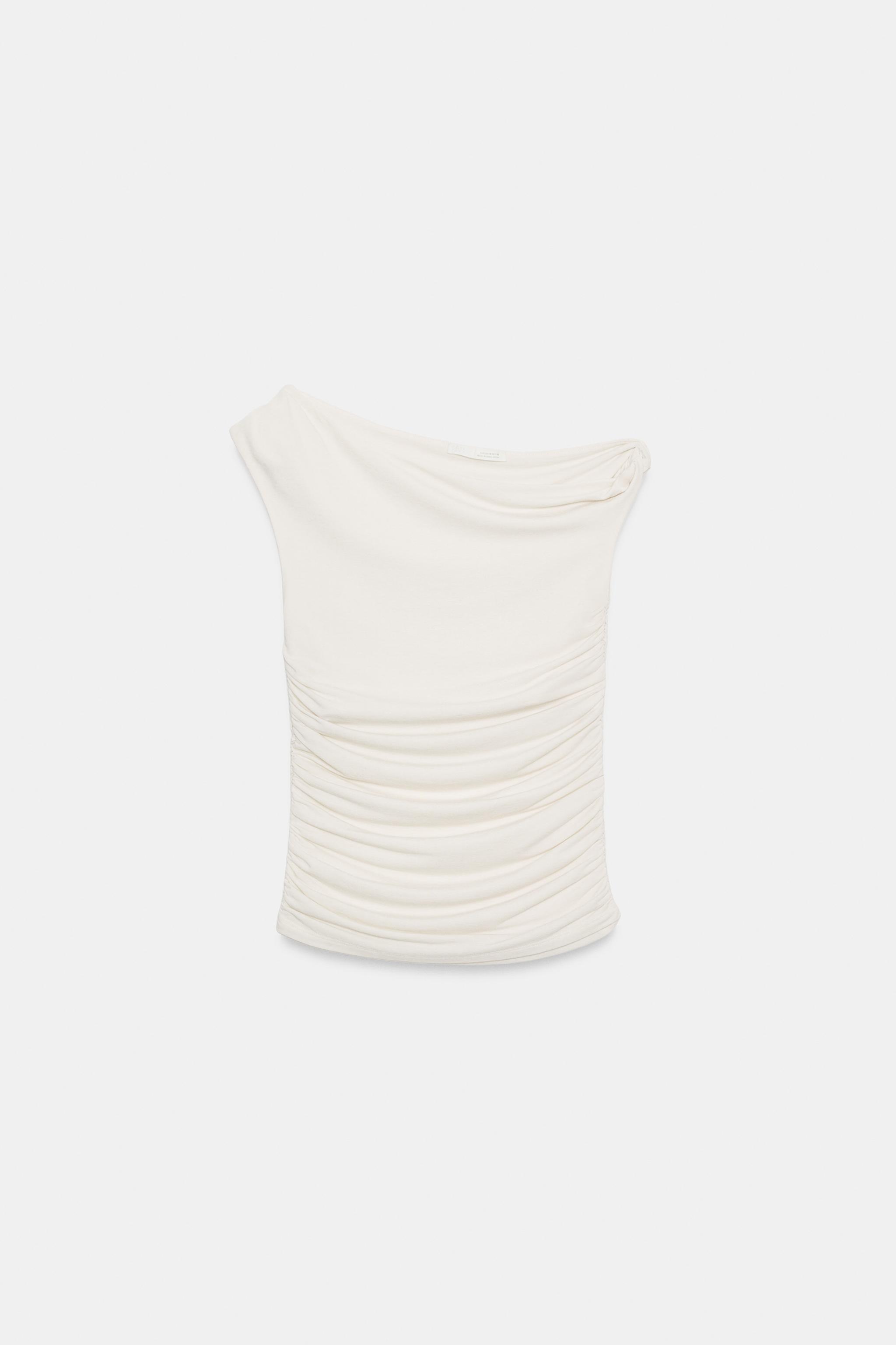 DRAPED ASYMMETRIC TOP